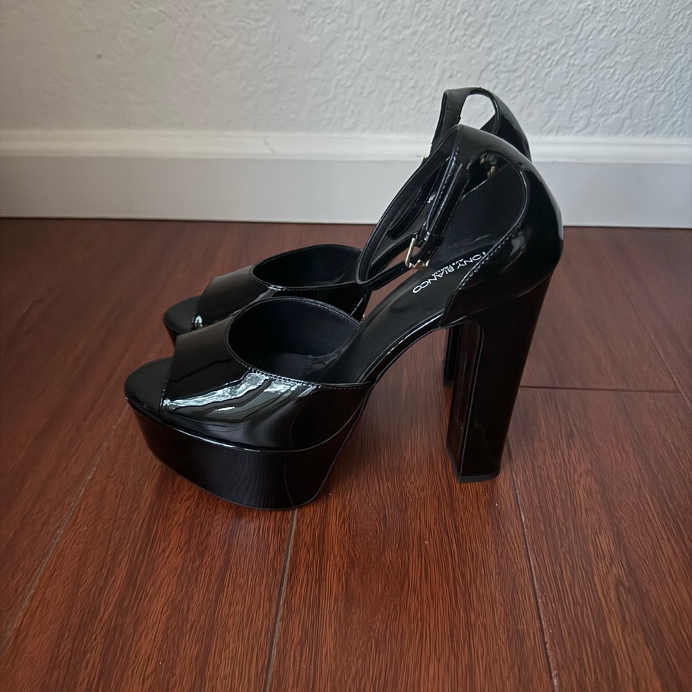 Tony Bianco Jayze Patent Platform Heels - Picture 2 of 3